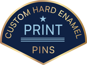 Custom Hard Enamel Print Pins