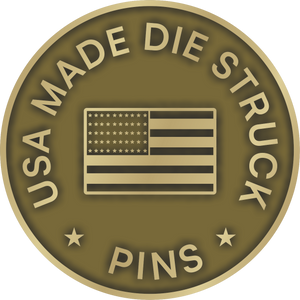 Custom USA Made Die Struck Pins