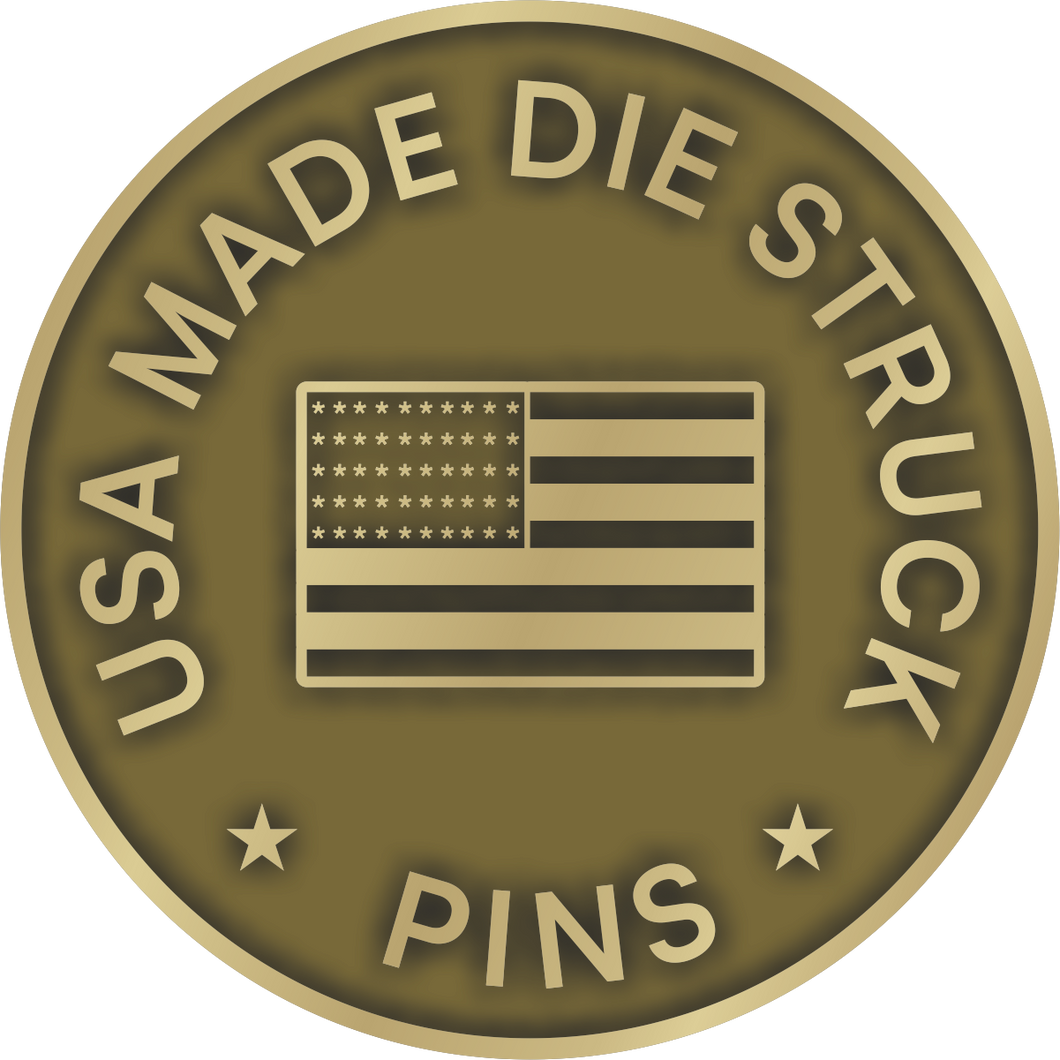 Custom USA Made Die Struck Pins