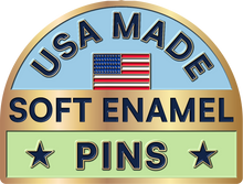 Load image into Gallery viewer, Custom USA Made Enamel Pins
