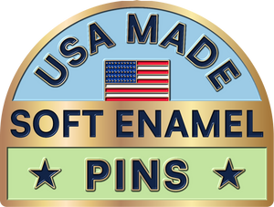 Custom USA Made Enamel Pins